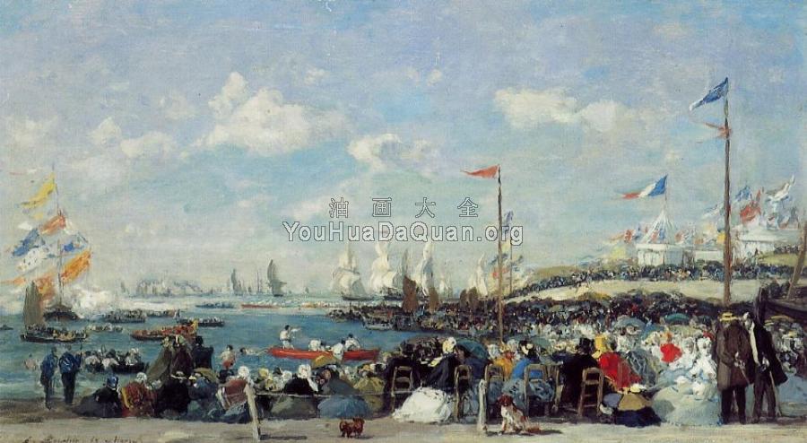 Le Havre, the Regatta Festival - 尤金·布丹